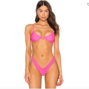 VDM Livinia Neon Pink Bikini Top